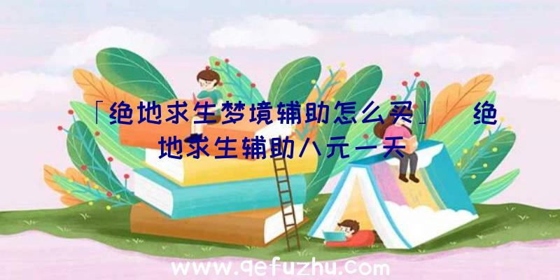 「绝地求生梦境辅助怎么买」|绝地求生辅助八元一天